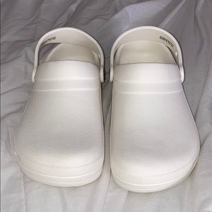 White Crocs